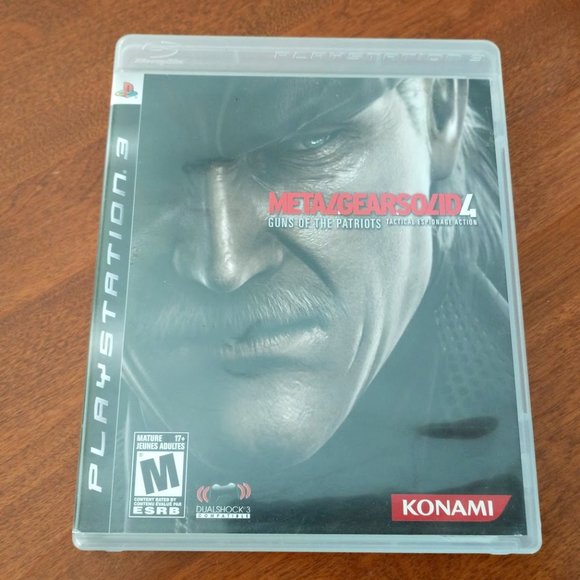 Metal Gear Solid 4 Guns Of The Patriots Playstation 3 Video Game, PS3 Video Game - Picture 1 of 4